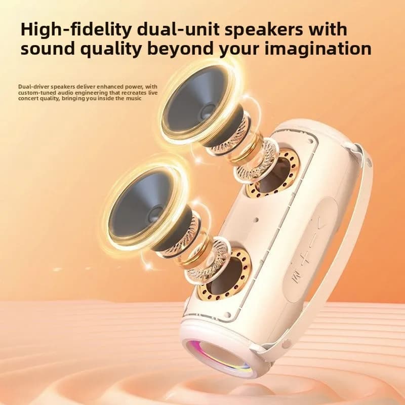 High Quality Bluetooth Speaker with Microphone All in One KTV Karaoke Machine Stereo Sound