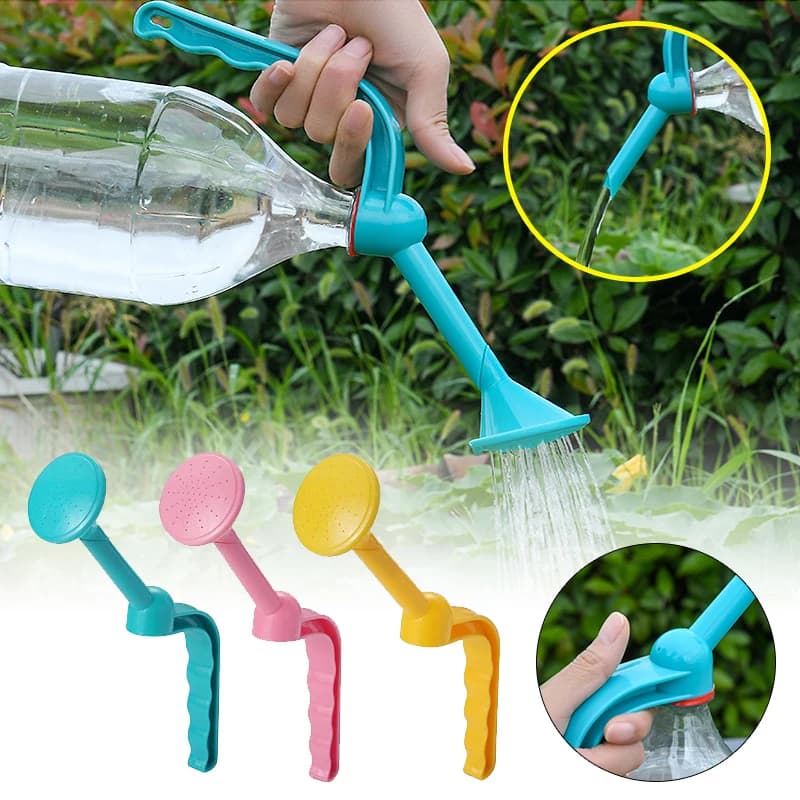 Bottle Spray for Irrigation Garden Plants, Double Use, with Manual Sprayer and Shower Enrier for Semenzali