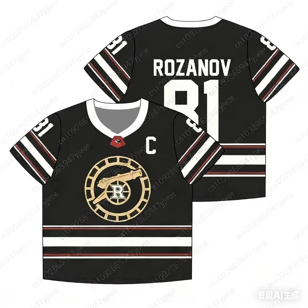 Maglia da hockey ROZANOV & HOLLANDER da uomo, 26 modelli, t-shirt a maniche corte con scollo a V, maglia da hockey Heated Rivalry, t-shirt da surf Ilya Rozanov Shane