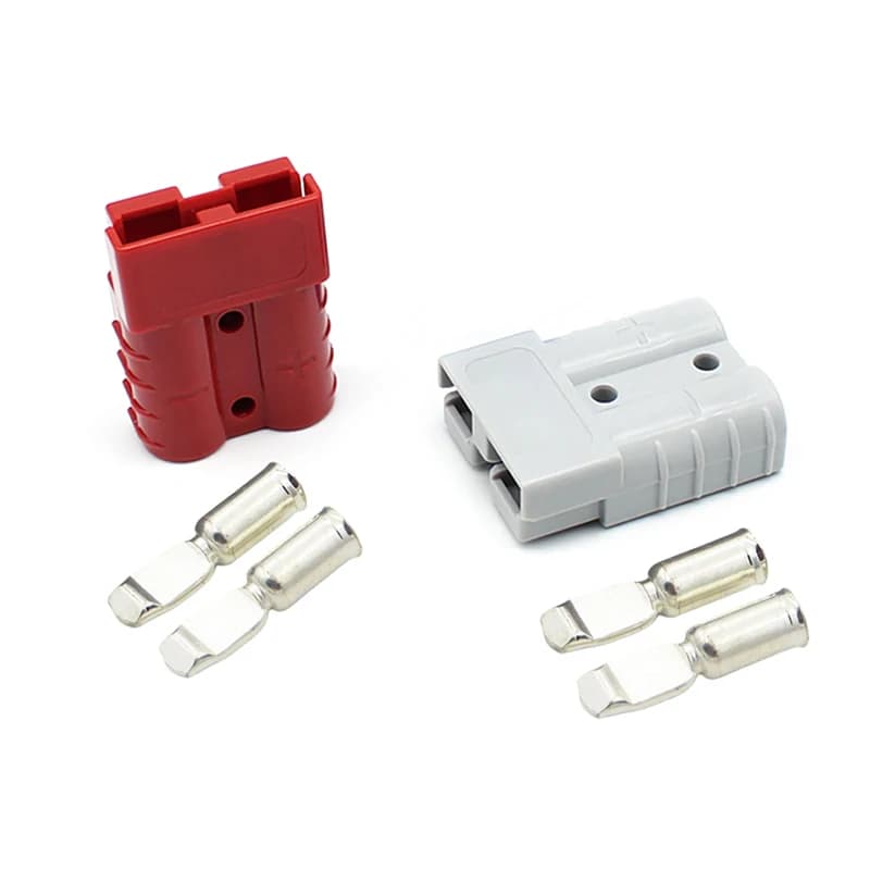1PCS For Anderson 600V 50/120A Spina Cable Terminal Kit Battery Power Connector Quick Plug Battery Charging Connector