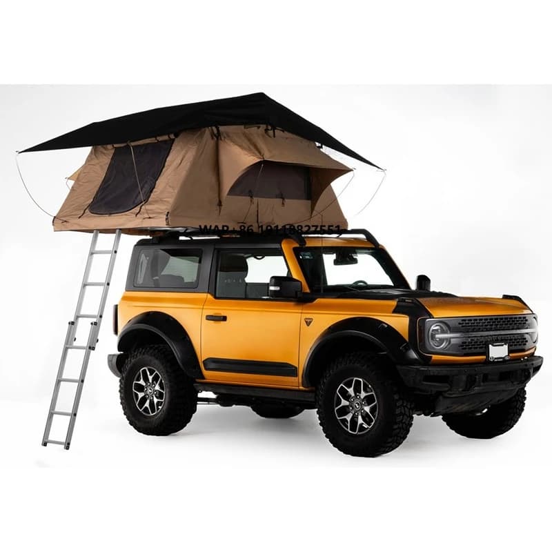 Tenda da Tetto per Auto 4x4 per 1-2 Persone, per Avventure all'Aperto