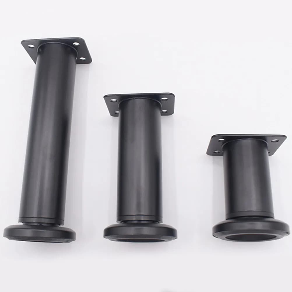 4 gambe regolabili per mobili, facili da installare e smontare, robuste e resistenti, piedini di sostituzione per tavoli, armadi e cassettiere