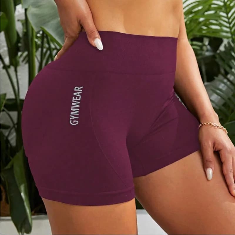 Summer Sexy Yoga Shorts for Women Gym Training Running Pilates Training Shorts for Pilates High waist Elastic Fitness Activewear Fast drying