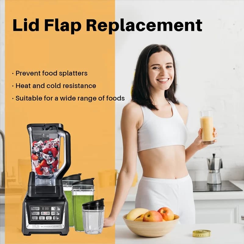 FSLH 1 pz sostituzione del coperchio del frullatore per Ninja, parti di ricambio superiori del frullatore del coperchio del beccuccio per Ninja bloccaggio coperchio 72 Oz brocca BL610
