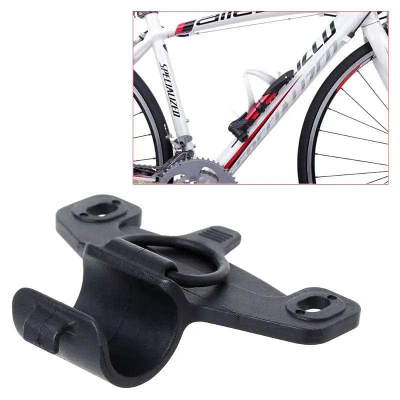 Supporto per gonfiatore con clip per pompa d'aria per bicicletta, fascia elastica per MTB, forniture per bici da strada, parti di biciclette da esterno