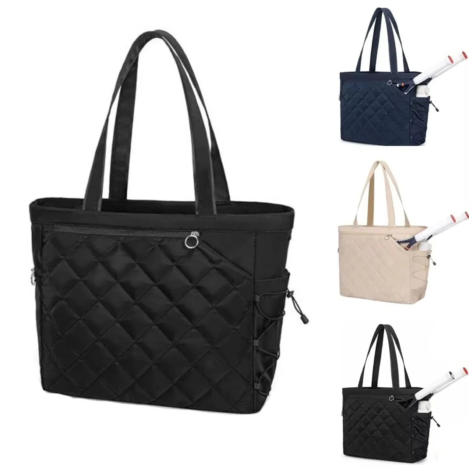 Borsa da racchetta da tennis da donna leggera multifunzionale da uomo Scegli la palla da tennis Borsa sportiva da badminton Borsa da paddle Borse da esterno