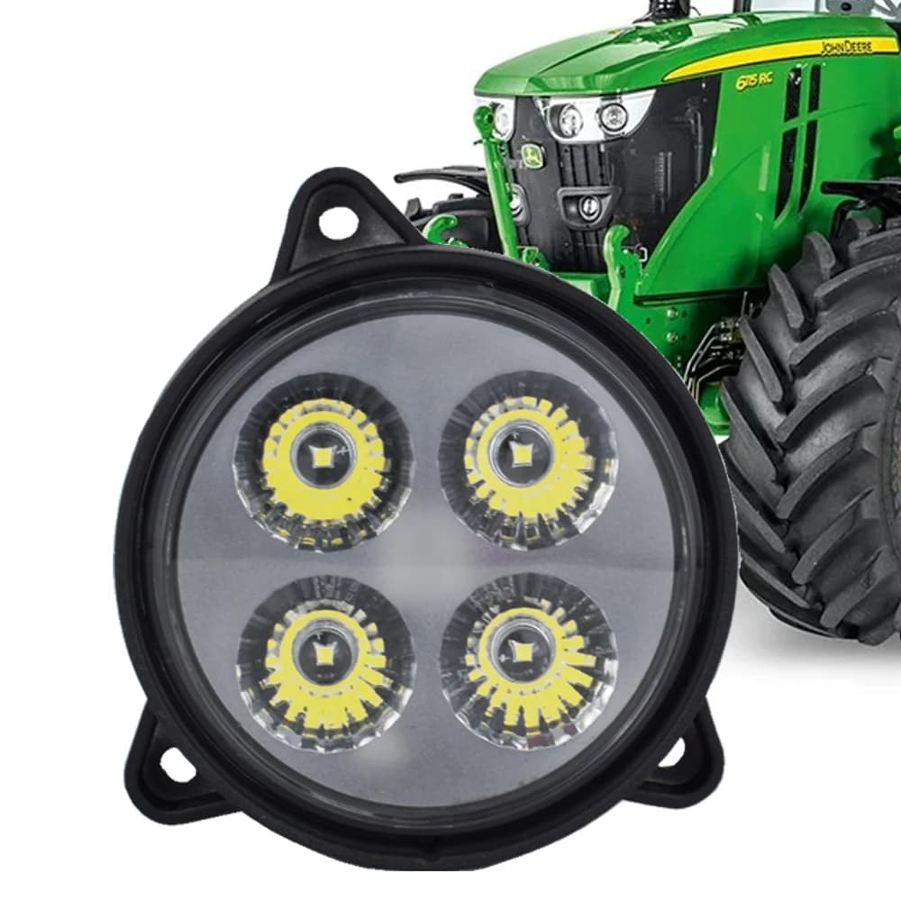 JALN7 LED Hood Light Tractor Headlight Bulb for Deere New Holland Front Hood 6105M T8010 200 Ford Quadtrac Puma MX Magnum 40W