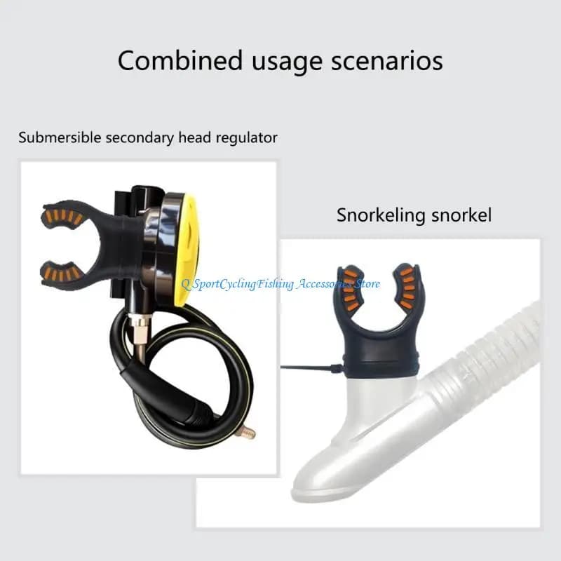 2 pcs scubas diving bocchino silicone scubas practices scuba diving mouthlet mouthlet for men and women