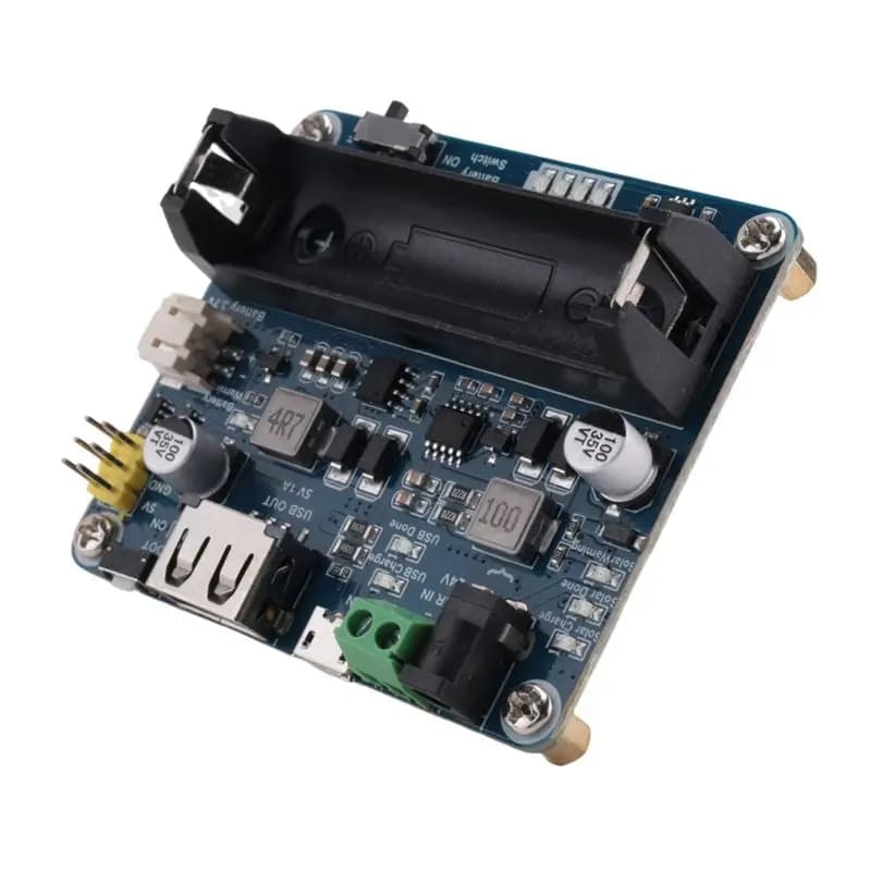 2X Waveshare Solar Power Management Module For 6V-24V Solar Panel,Supports MPPT Function,USB Connection Battery Charging