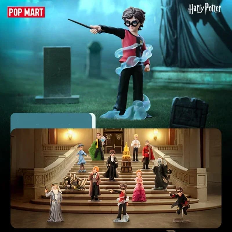 POP MART HARRY POTTER AND THE GOBLET OF FIRE Series Mystery Box Genuine Blind Box Guess Toys Bag Ornament Figurines Home Decor