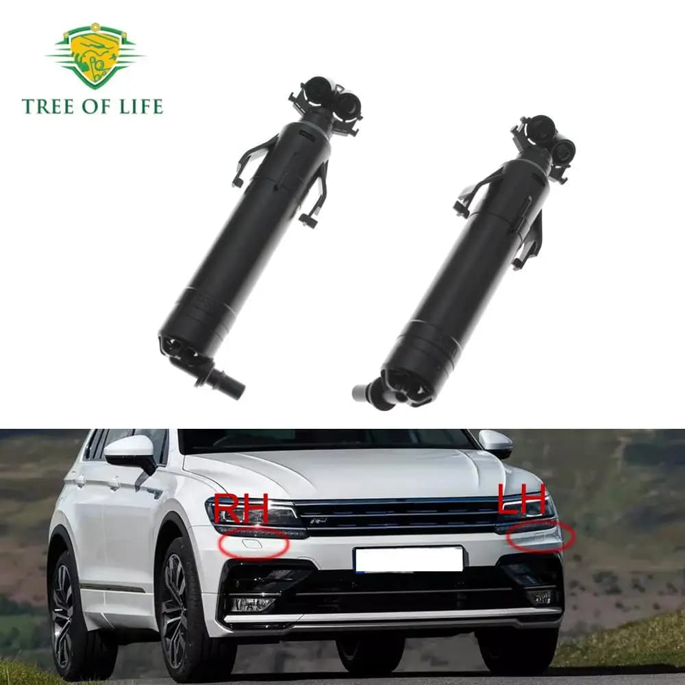 Nuovo Faro Anteriore Ugello Lavafari Per Volkswagen Tiguan II Mk2 AD BW BT 2016 2017 2018 2019 2020 5NA 955104 Un 5NA 955103 A