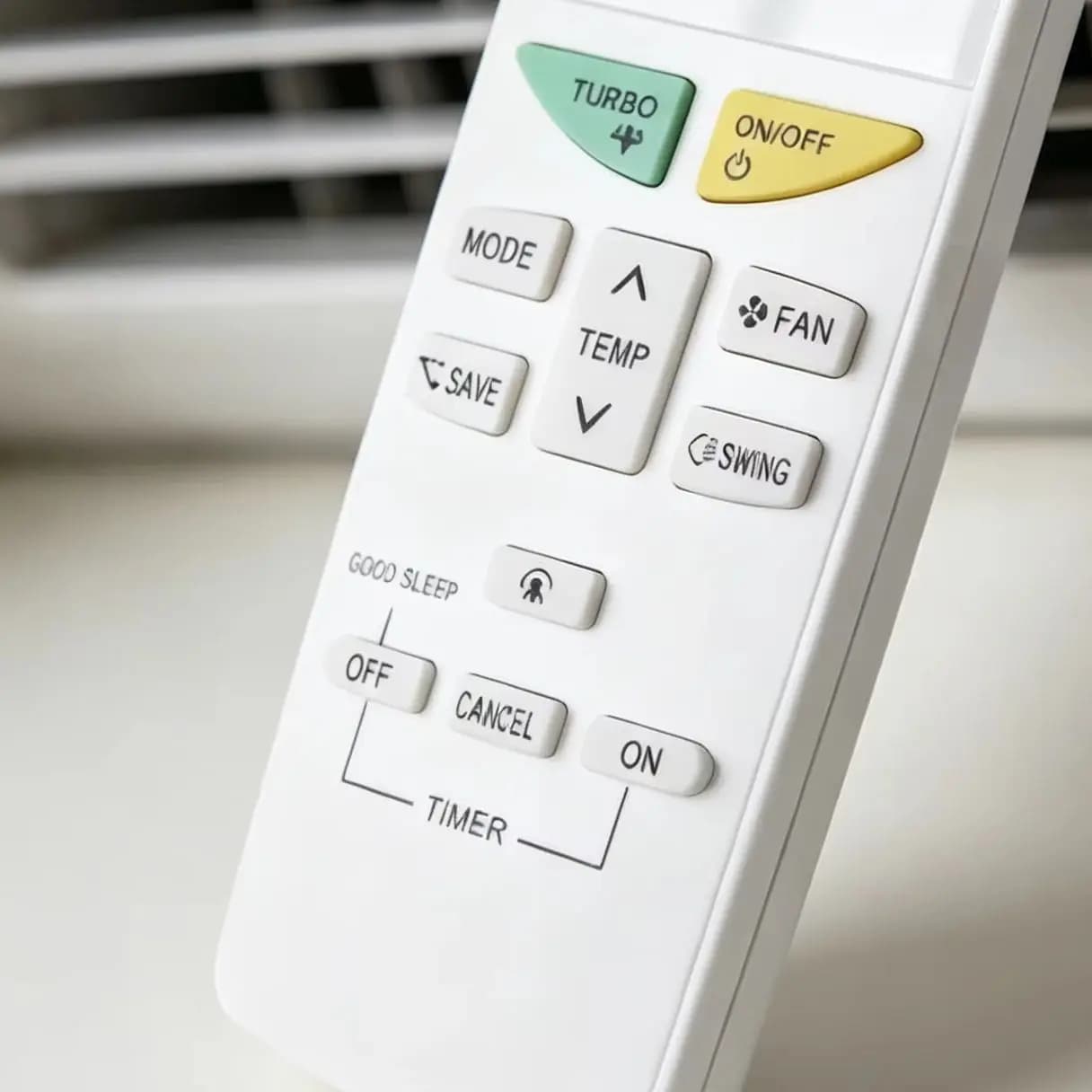 Telecomando di ricambio per condizionatore d'aria ARC470A1 compatibile con ARC470A11 ARC470A16, nessuna configurazione richiesta