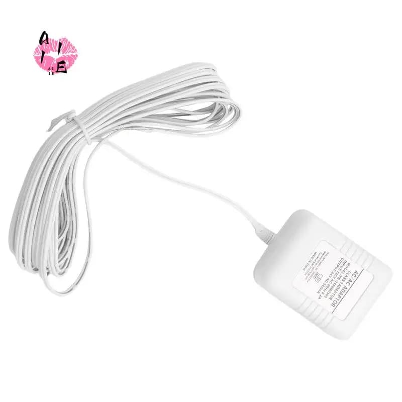 Adattatore per campanello A11E-Doorbell da 24 V per campanello video Ring, alimentatore con cavo C lungo 16,4 piedi, per la maggior parte dei campanelli video negli Stati Uniti