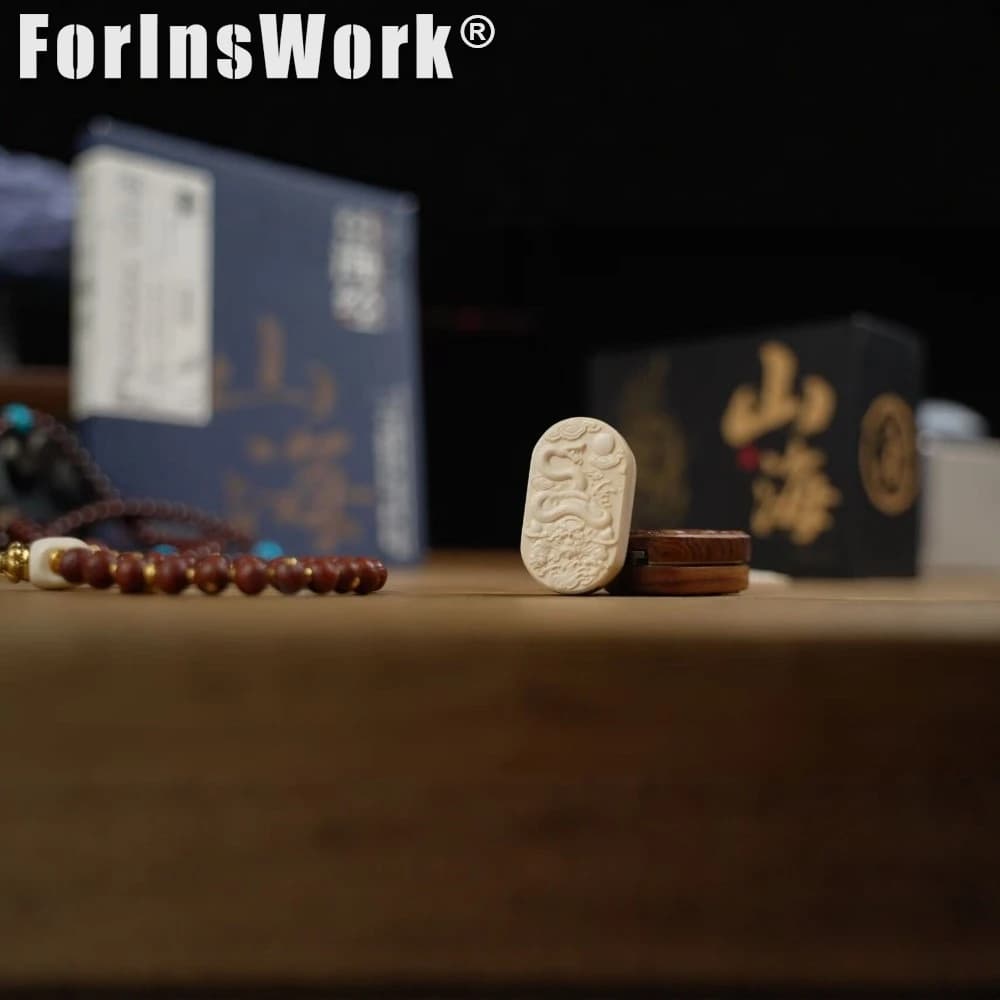 TIER Mammoth PEEK Zirconium Alloy Shanhai Xuanwu Mechanical Push Slider Fidget Toy EDC Stress Relief Spinner Toys