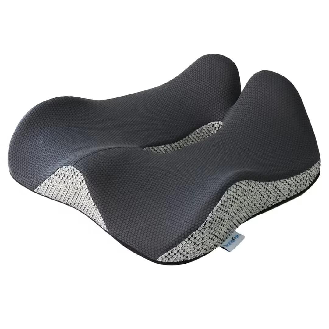 Memory foam cushion for office chair and car, to relieve pressure on buttocks, comfortable. .
