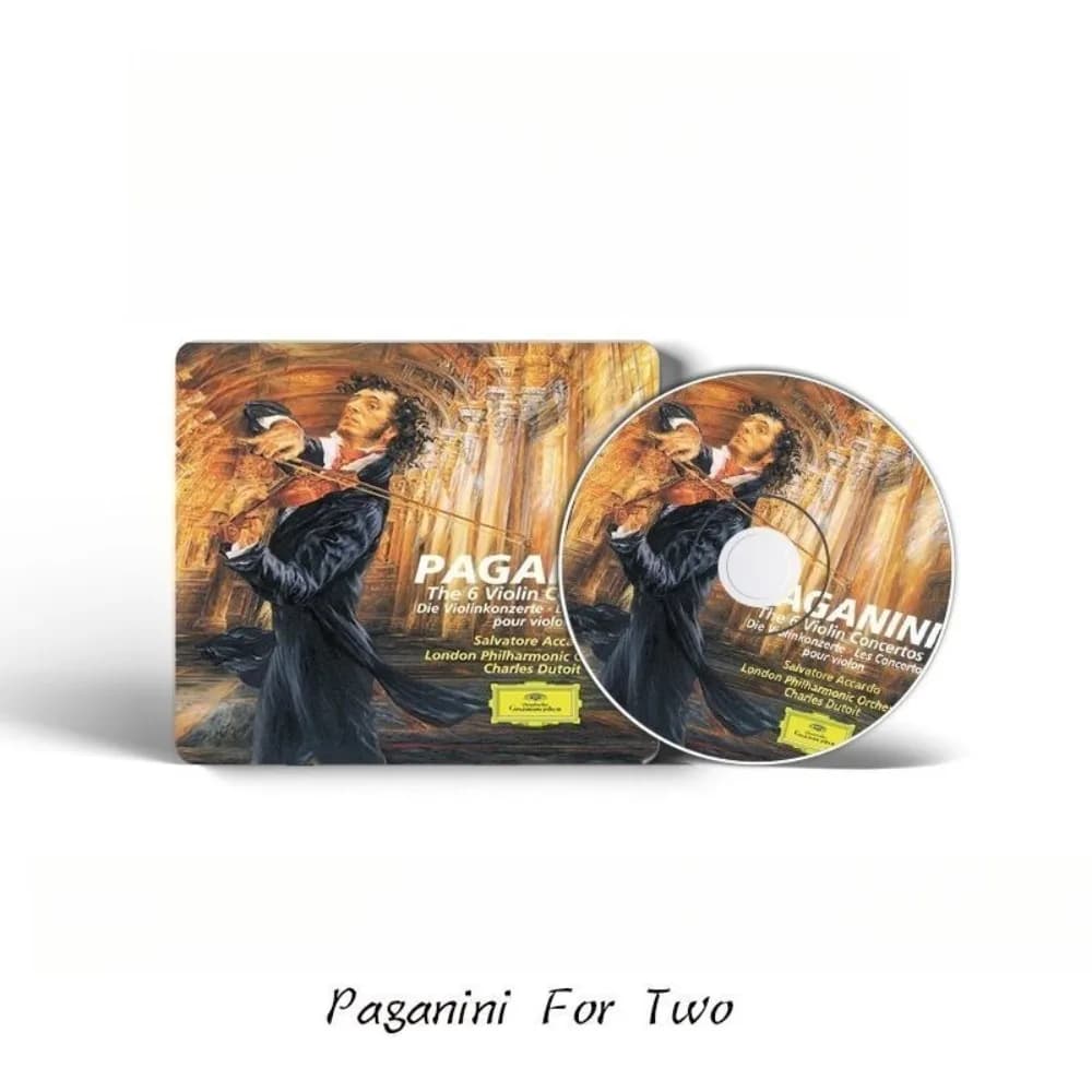 Duetti per violino e chitarra di Paganini, CD di musica classica Hi-Fi, collezione strumentale senza tempo