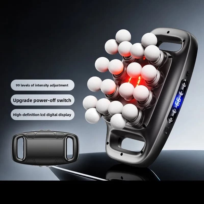 2026 20 Replaceable Massage Heads Long Runtime Rechargeable Muscle Massage Gun Multi Speed For Body Soreness Relief