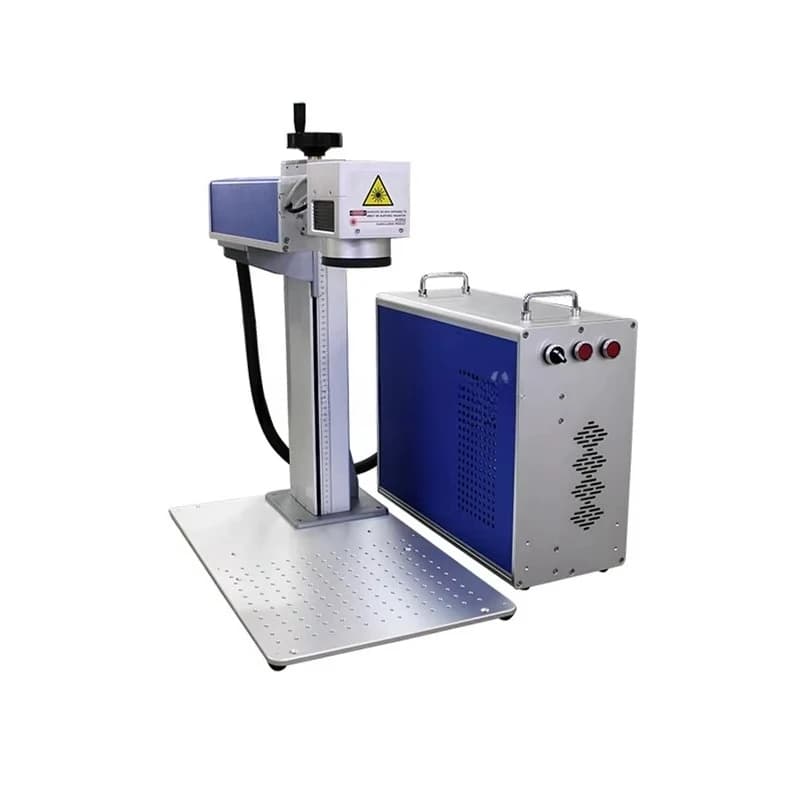Laser Potente 20W 30W 50W Macchina per Marcatura Laser a Fibra Ottica Separata per Incisione su Metallo Alluminio Oro Argento Ottone