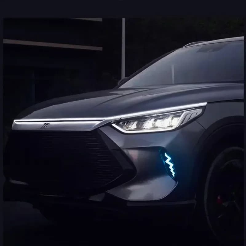 Per ​ ​ BYD Song Pro/Song Plus Striscia LED con cappuccio dinamico DM-i - Luce d'atmosfera a scansione sequenziale con impermeabilità