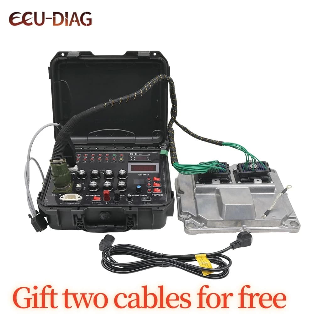 Multifunctional diesel test bench ECU ECM for Cummins CM850 CAT C6.4 6.6 C7 C9 320E EC210B for HINO ISUZU DOOSAN