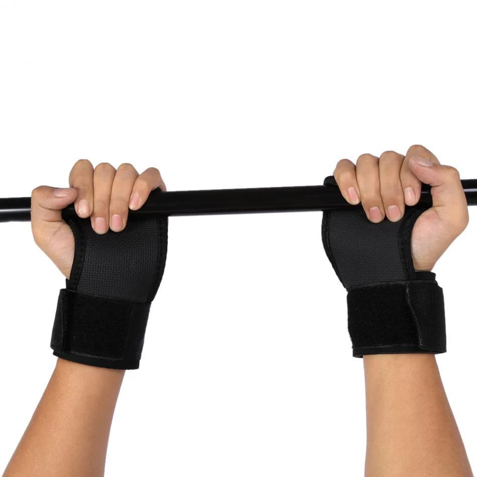 Support belt for wrist strap 2pc black non-slip bracelets exercise Fitness half fingers gym gloves protection posture support Carset