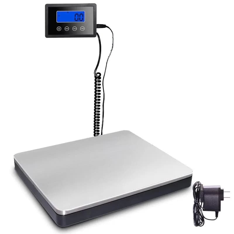 Imballaggio di spedizione personalizzato in fabbrica 180 kg UPS Adattatore per bilancia per bagagli per ufficio postale Bilancia per imballaggio per spedizione postale digitale