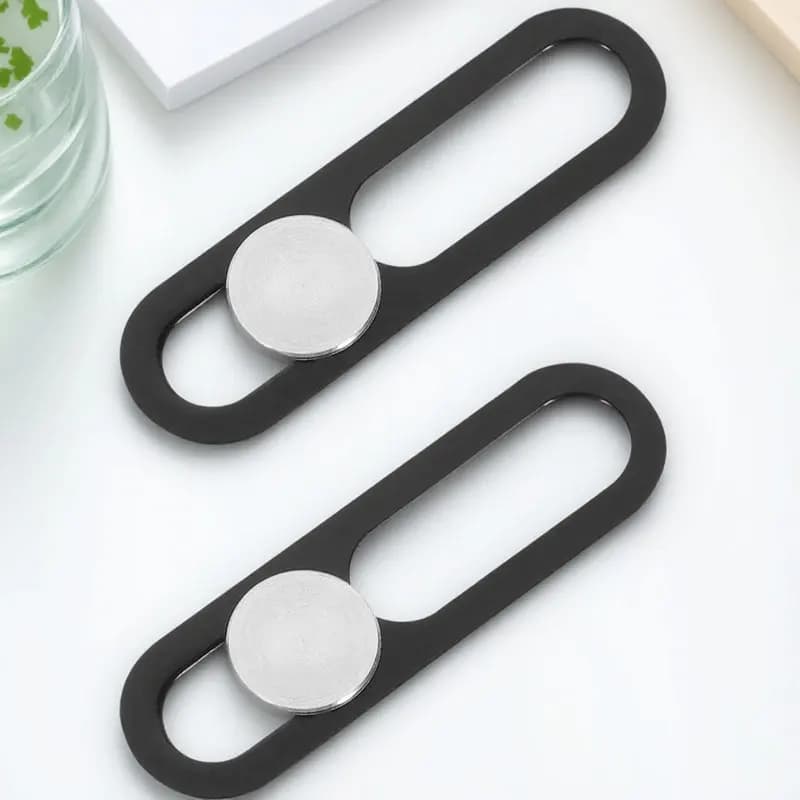 2 Pezzi Copri Fotocamera Scorrevole in Lega di Alluminio, Protezione Privacy per Webcam, Smartphone, Laptop, Cellulare