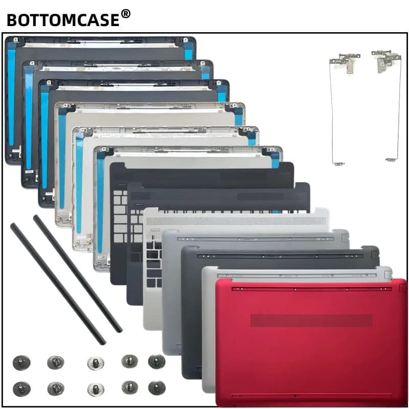 Nuovo per BOTTOMCASE ® 15-DW 15S-DU DY DR 250 255 G8 TPN-C139 LCD per laptop Cover posteriore/Lunetta anteriore/Palmrest/Inferiore/Cerniera/Coperchio cerniera