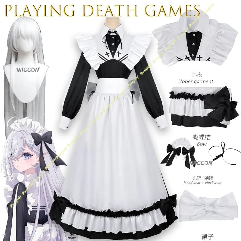 Sexy Accessories for Yuki Sorimachi Cosplay by Shibuyoshi Playing Death Games for Adults