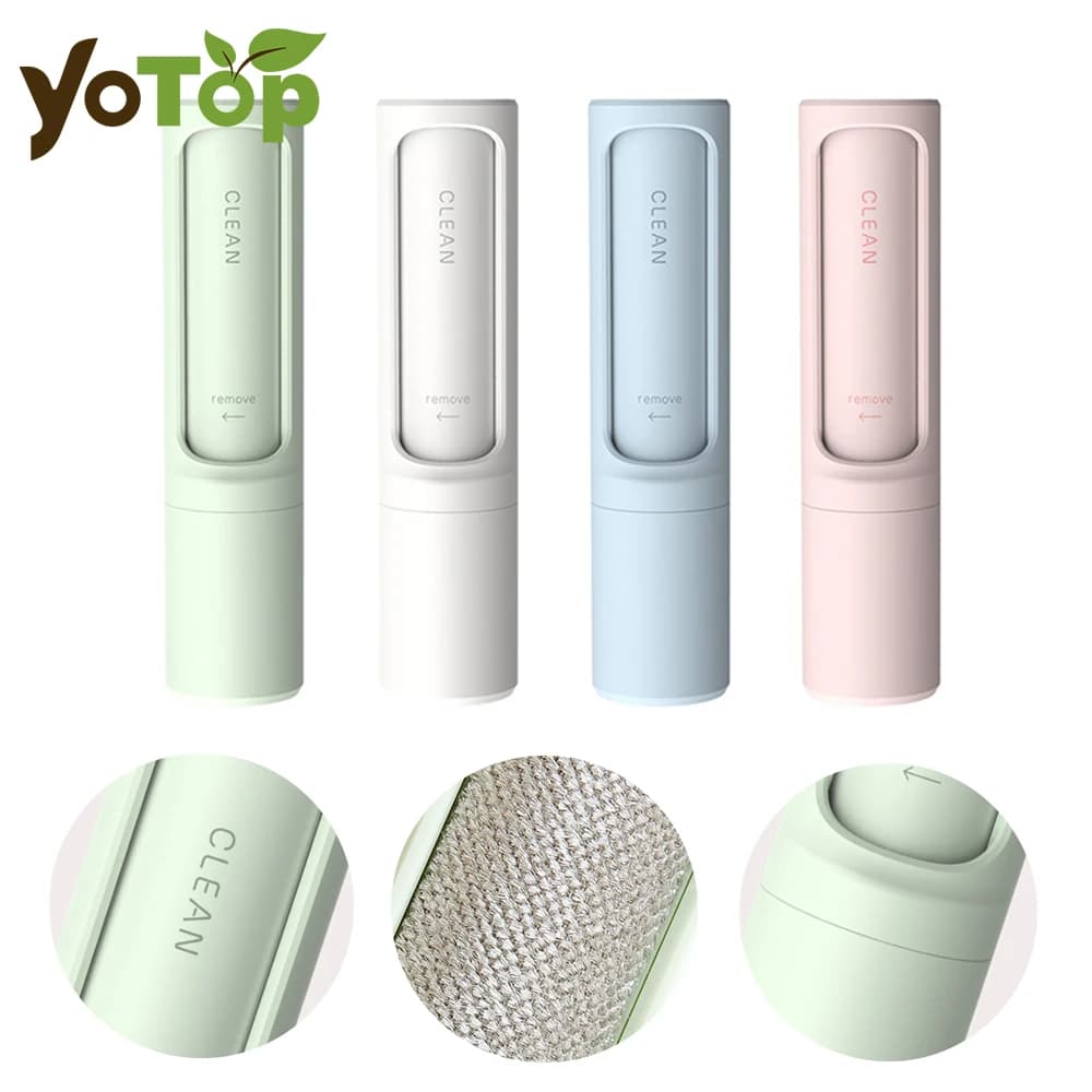 Cilindro riutilizzabile lavabile Lint stick Roller vestiti tappeto Tousle Remover animali domestici spazzola per la rimozione dei peli accessori per la pulizia