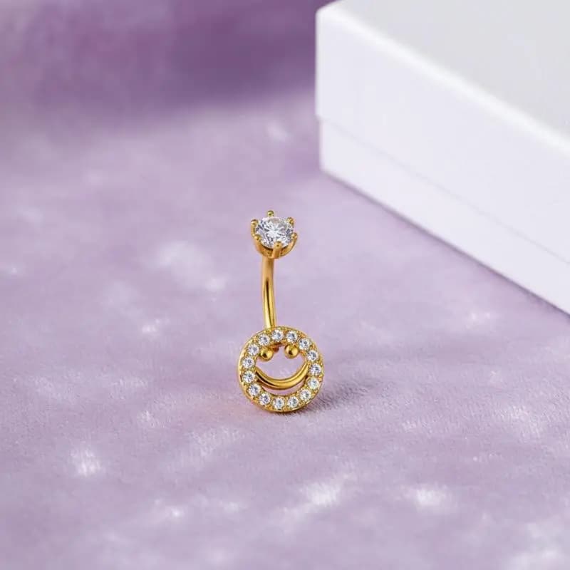 Anelli per ombelico alla moda con strass di cristallo, ciondolo a forma di cigno in acciaio inossidabile, piercing sexy per il corpo da donna.