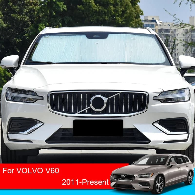 Per Volvo V60 2011-2025 Auto Tende Da Sole Protezione UV Copertura Finestra Tenda Parasole Visiera Parabrezza Interno Auto Accessorio