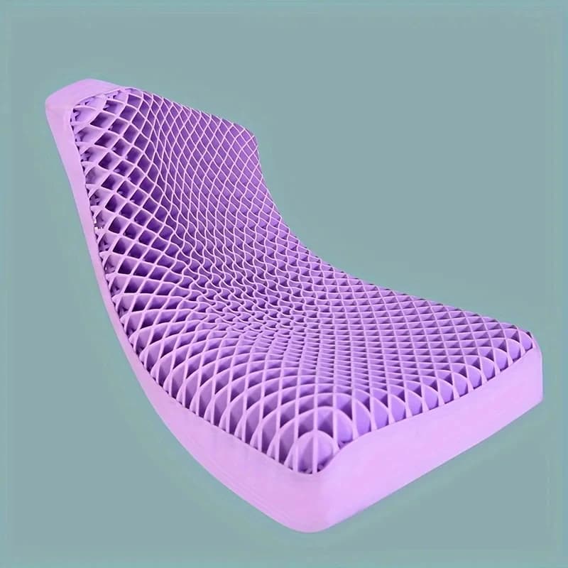 Cuscino in TPE lavabile con acqua, strato traspirante in pectina, cuscino cervicale a pressione zero, morbido cuscino ergonomico in lattice per il sonno