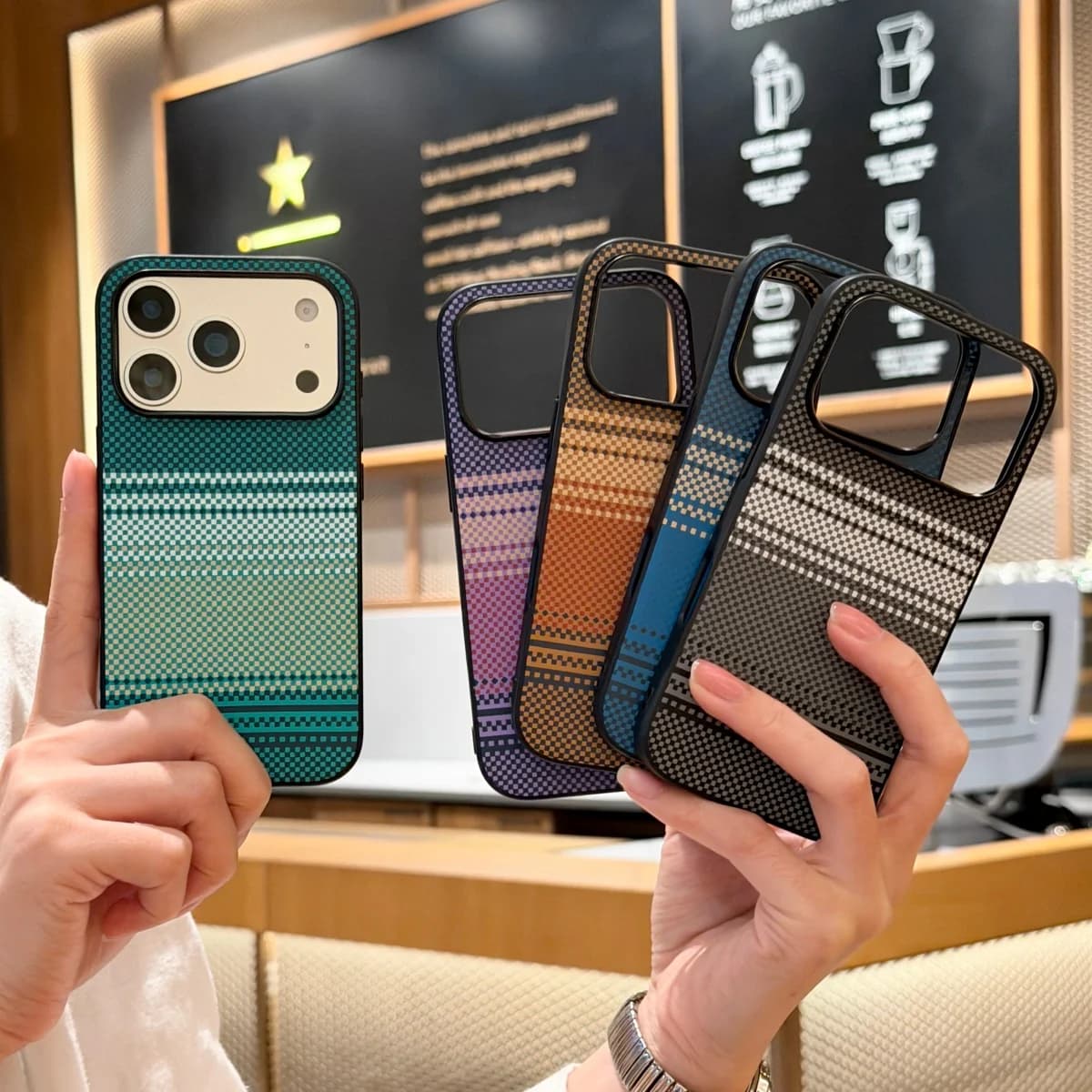 Custodia magnetica per telefono in pelle PU di lusso per iPhone 17 Pro Max Air 16 Plus 17Pro Armatura ultra sottile antiurto per cover rigida Magsafe