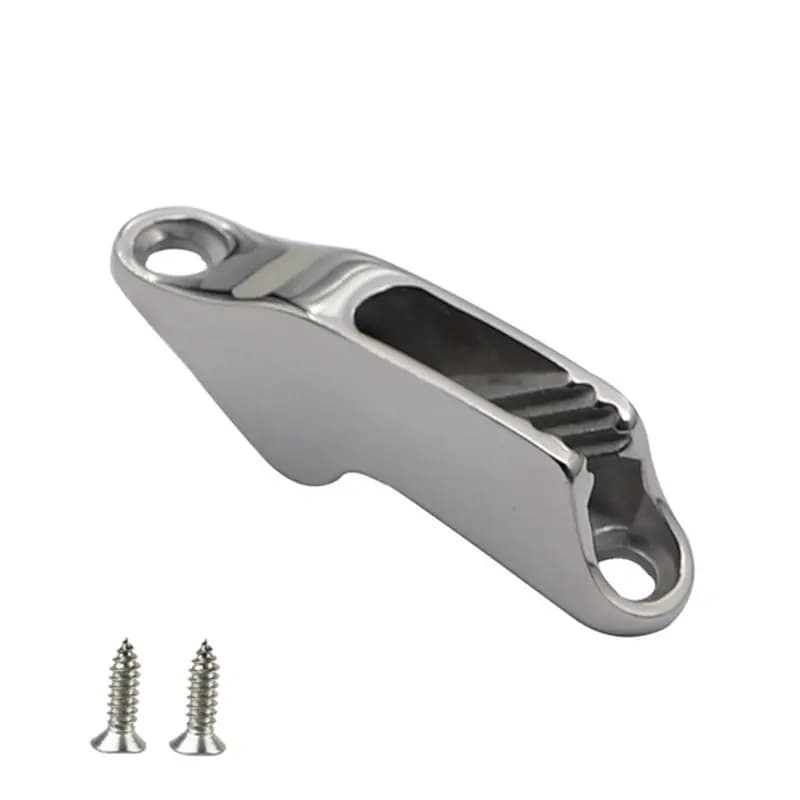 X39A-Secure Mooring Solution - Morsetto per fune in acciaio inossidabile 316 di grado marino compatibile con yacht e barche, con 2 viti