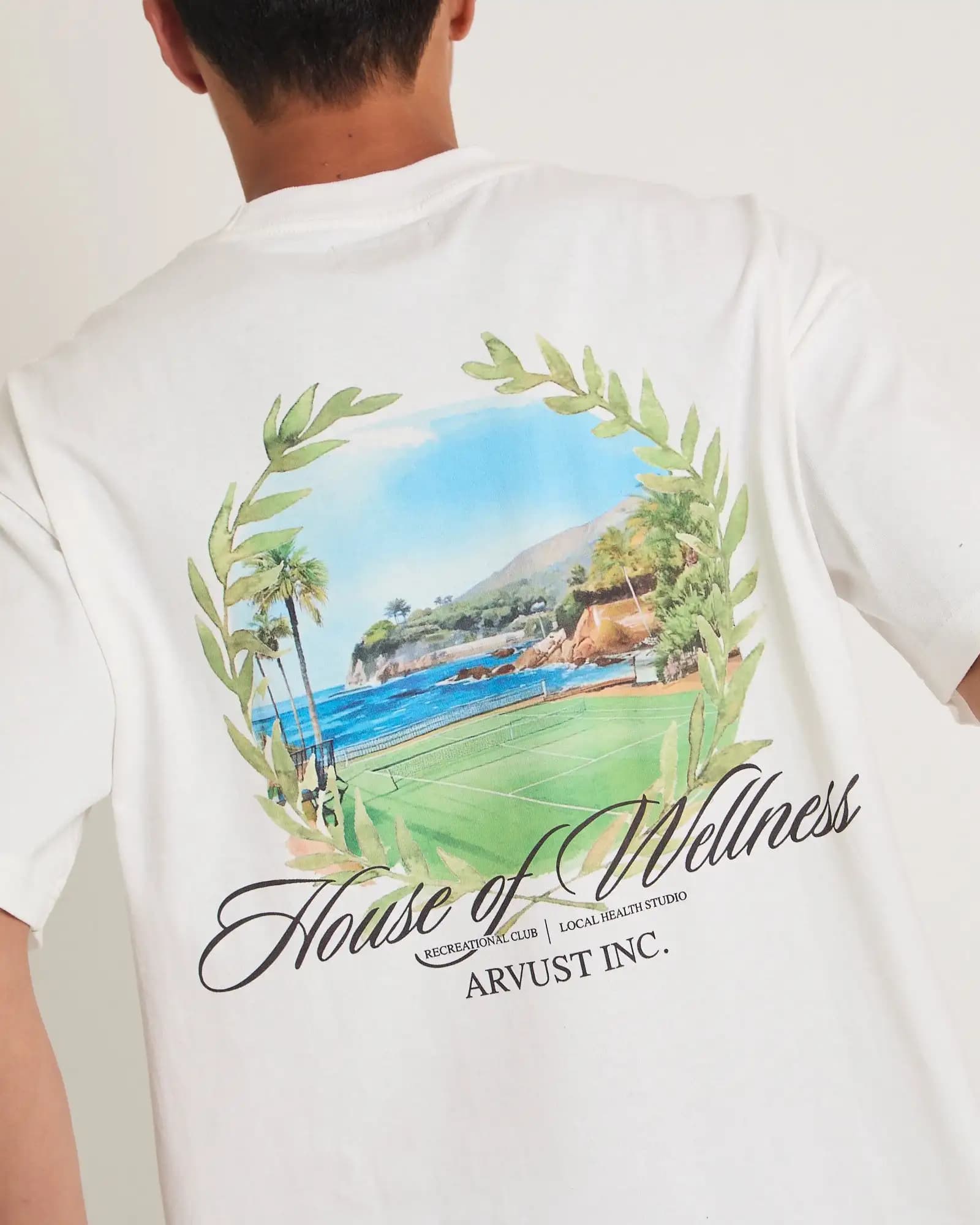 New House of Wellness Tee High-quality Luxury T-shirt with Printed Pure Cotton Are Suitable for Both Men and Women To Wear Daily