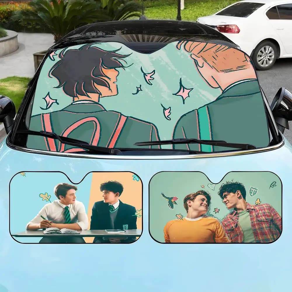 H-Hearts-topperS MOVIE Windshield Sun Shade For Car SUV Truck Front Window Sun Shade Accessory Visor Protector Shield Cover