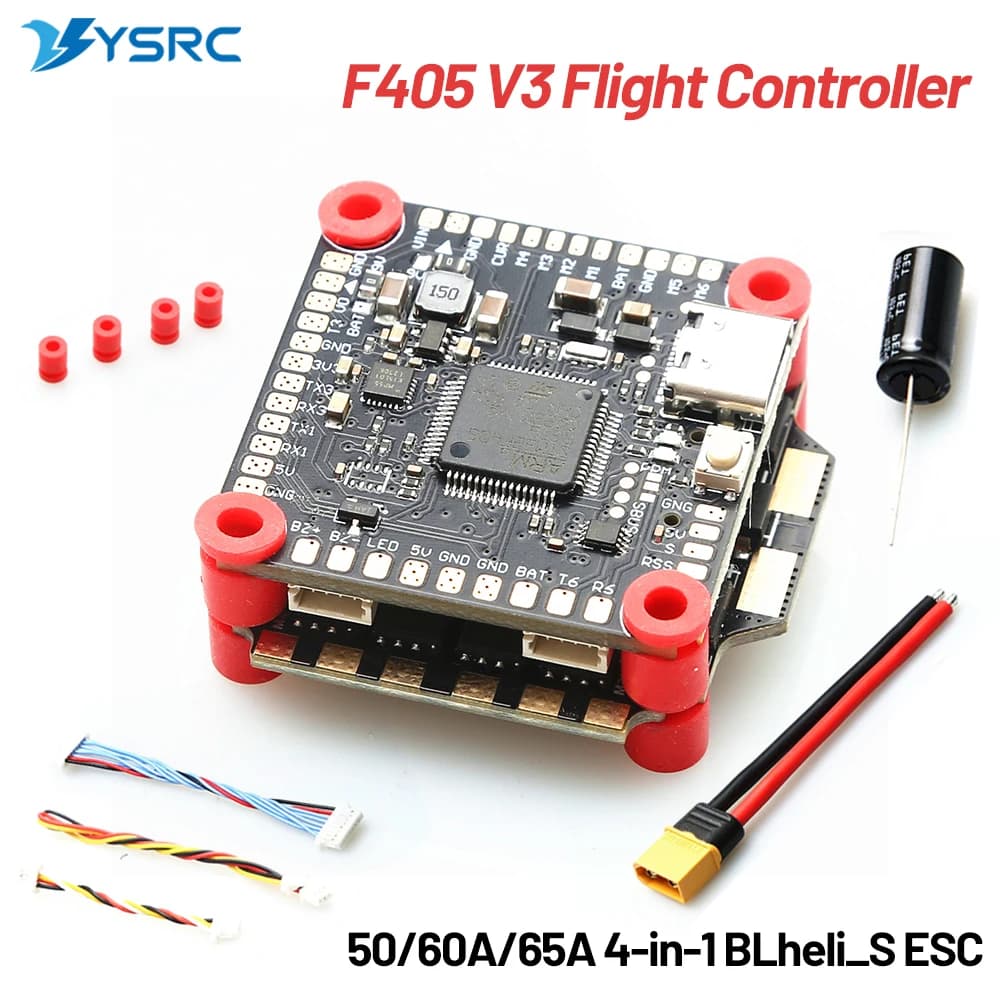 F405 V3 BLS 4-in-1 50A 60A 60A ESC 2-6S Lipo Stack 30,5*30,5 mm for FPV Racing Drone Quadcopter remote control