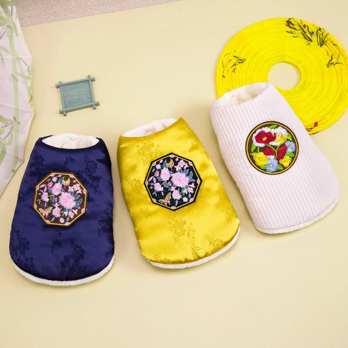 Korea Design Winter Warm Dog Vest Coat Jacket with D-ring for Small Medium Dogs Puppy Vest Clothes Pet Jacket Costume