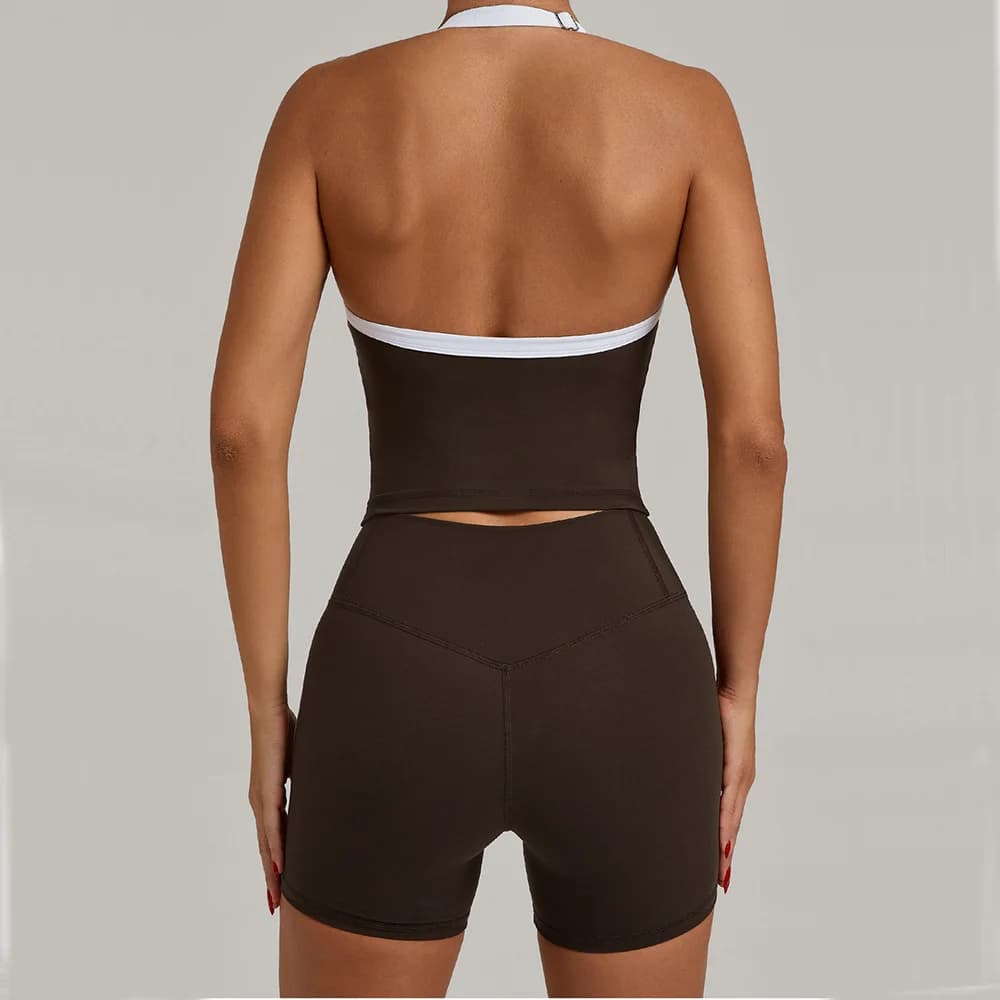 Women Tracksuit Butt Lifting Sports Set Shorts Gym Clothes Yoga Suit For Fitness Short and Underwear Training Workout Tracksuit