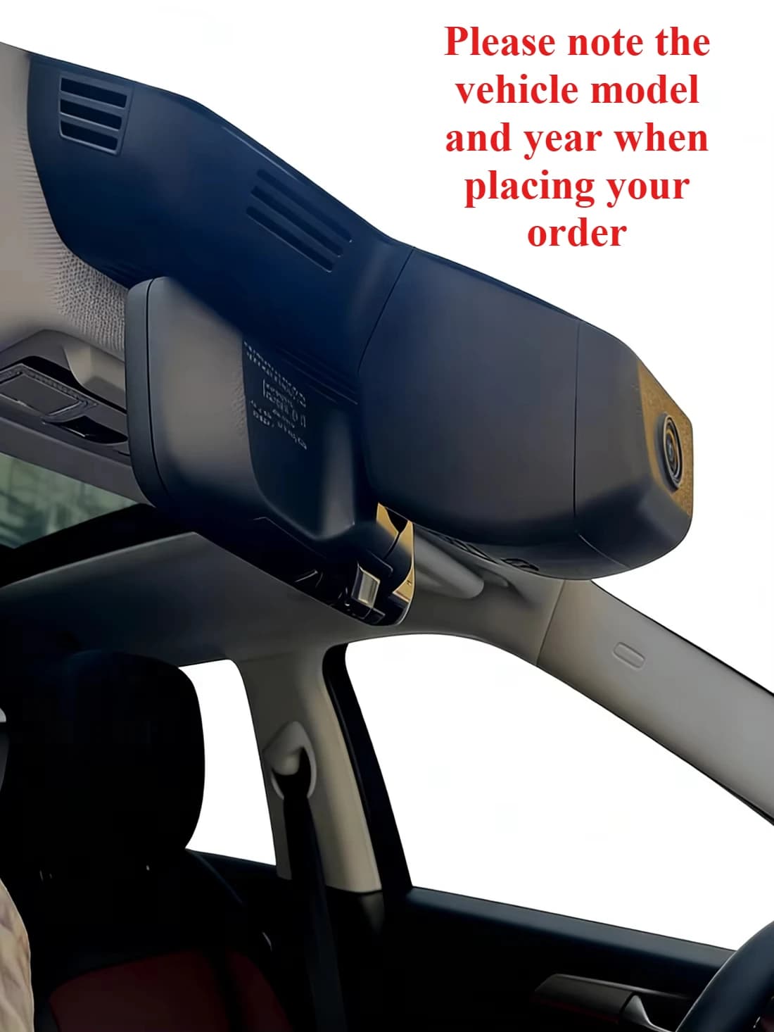 Dash Cam Special for Range Rover 2025 New Wireless Model Front Recording and Dual Ultra HD Rear