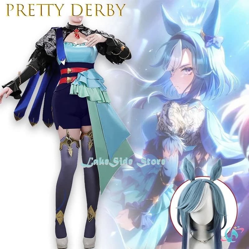 Costume cosplay di Amore da Umamusume Pretty Derby, abbigliamento per festival anime, costume da personaggio, stile scolaretta carina per donne, Halloween