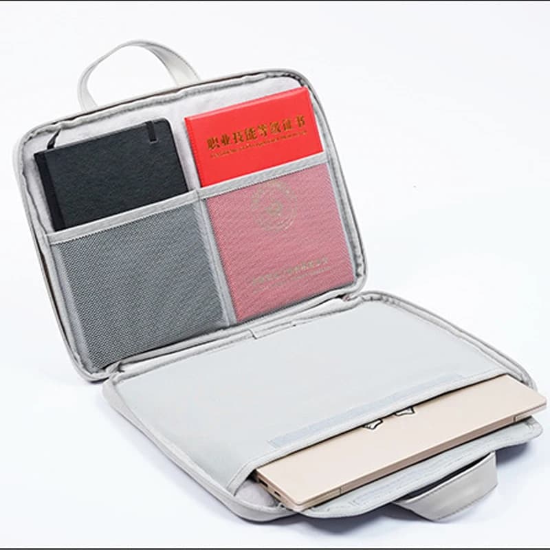 .13.3-15.6 Inch Laptop Sleeve Case - Portable Handbag Briefcase for MacBook, Xiaomi, Huawei, ASUS, Men & Women