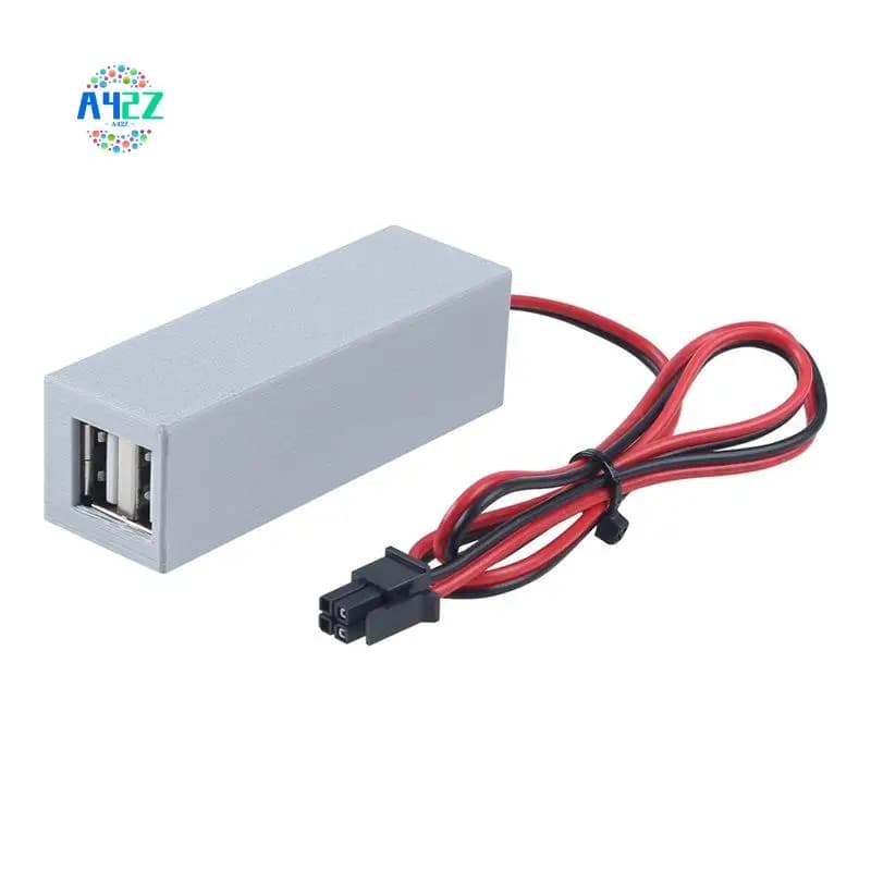 A42Z-USB Hub Expand AMS Lite Connection 2-Ports USB Hub Adapter 3D Printer Parts For Bambu Lab A1/A1 Mini 3D Printer