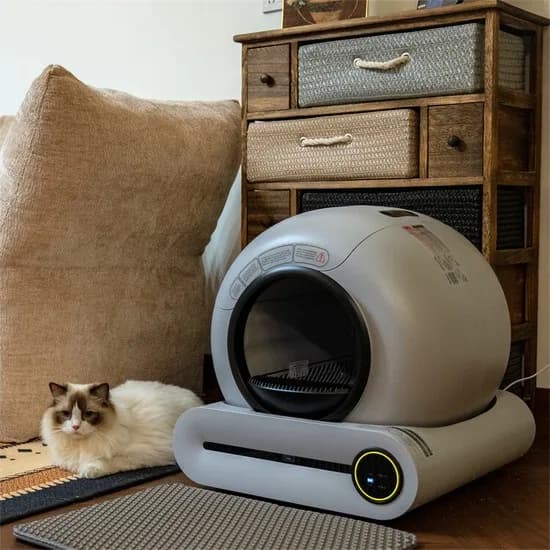 Lettiera per Gatti Autopulente dal Design Classico, Nuovo Colore Unico, Toilette Intelligente Direttamente dalla Fabbrica
