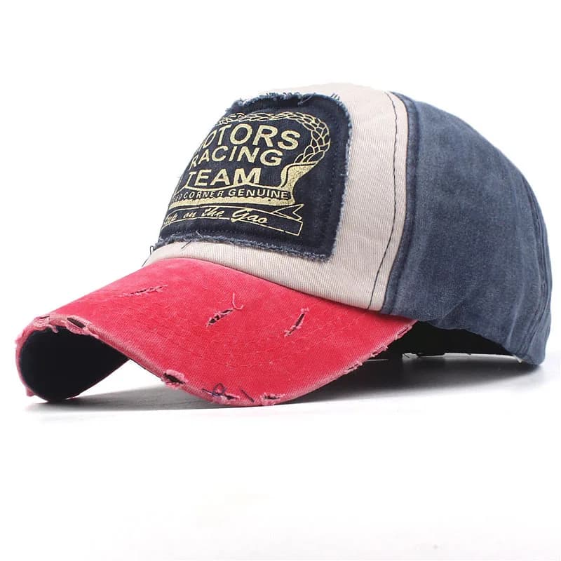 Vintage Washed Denim Baseball Cap For Men And Women Snapback Trucker Hat With Letter Patch Spring Autumn Unisex Hip Hop Cap