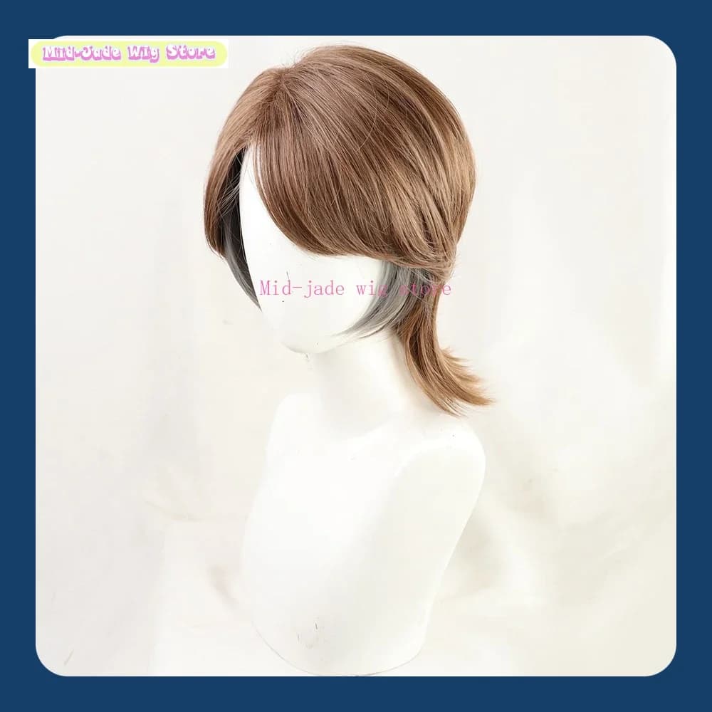Cosplay Wig by Attack Titan Final Season Anime Cosplay Party in heat resistant synthetic fibre Jean Kirstein
