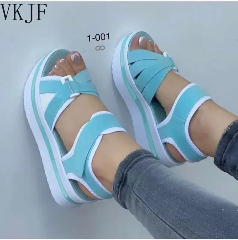 Women Sandals Lightweight Heels Sandals Summer Shoes For Women Wedge Sandal With Platform Sandalias Mujer Summer Footwear Female