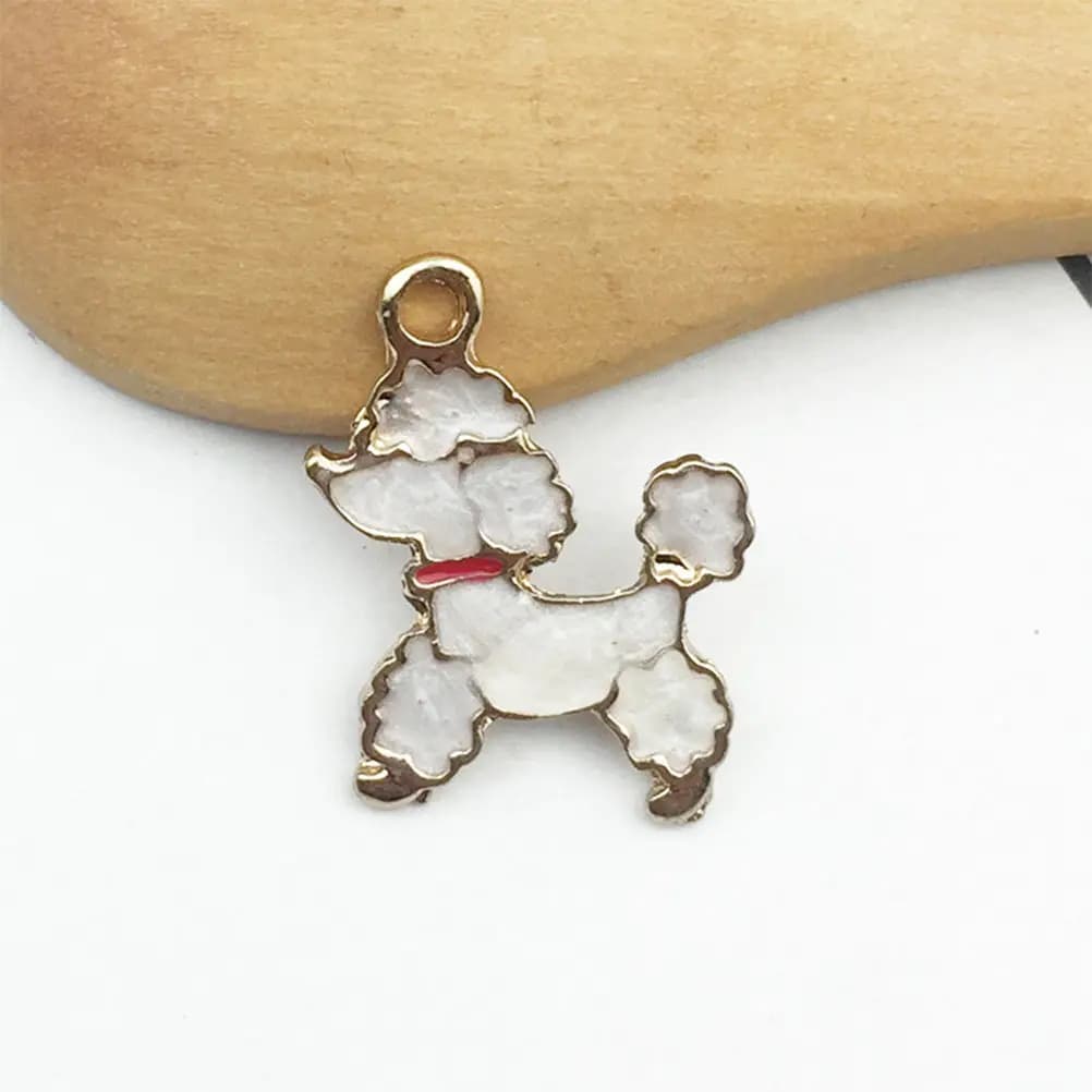 40Pcs Alloy DIY Pendant Charm Hanging Pendants Necklace Bracelet Earring Jewelry Making Accessories Keychain Decoration Pink