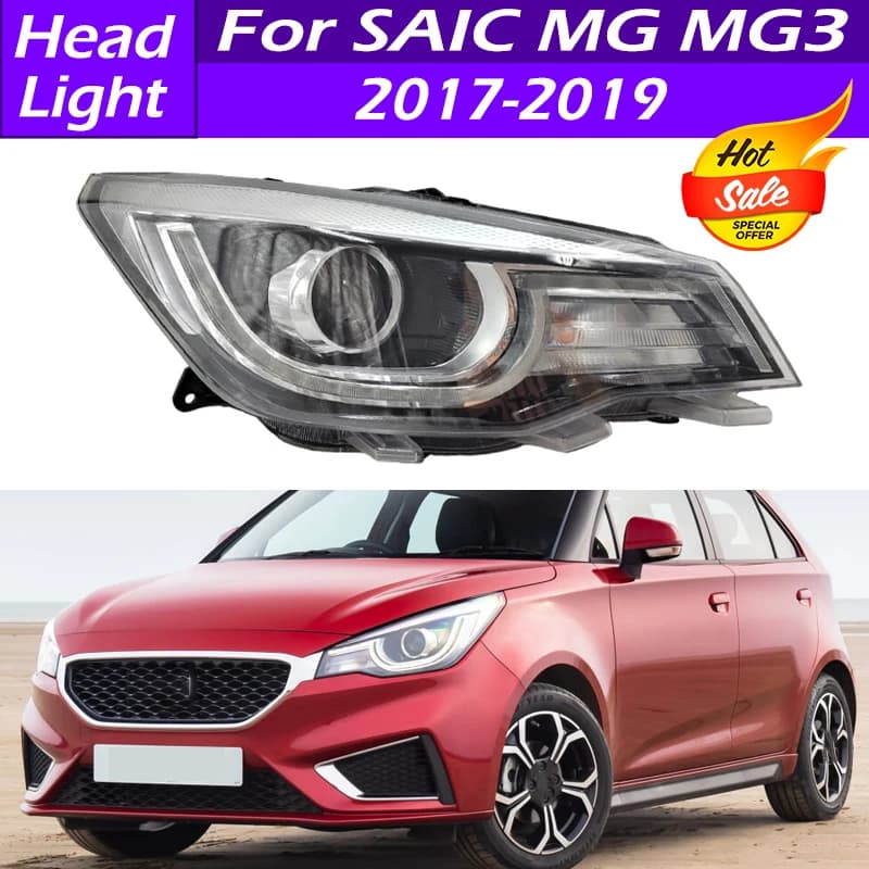 For SAIC MG MG3 2017 2018 2019 Head Light DRL Headlight Head Lamp Daytime Running Light Front Driving Light 10132491 10227503